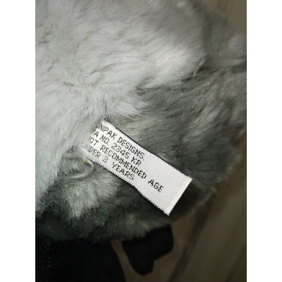 Unipak Penguin Plush 10” Realistic Fat Belly Gray White Black Stuffed Animal Toy - Picture 7 of 7